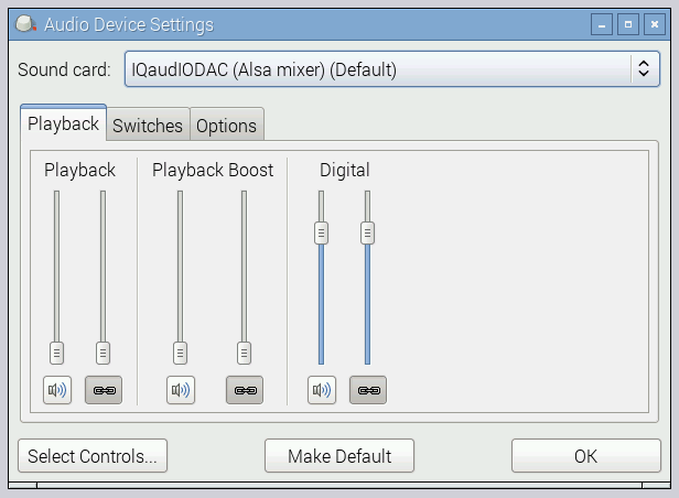 Volume audio