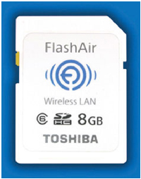 SDHC-карта з підтримкою Wi-Fi від Toshiba