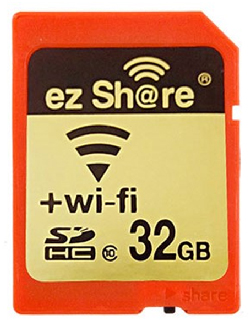 Картки SDHC з підтримкою Wi-Fi ezShare